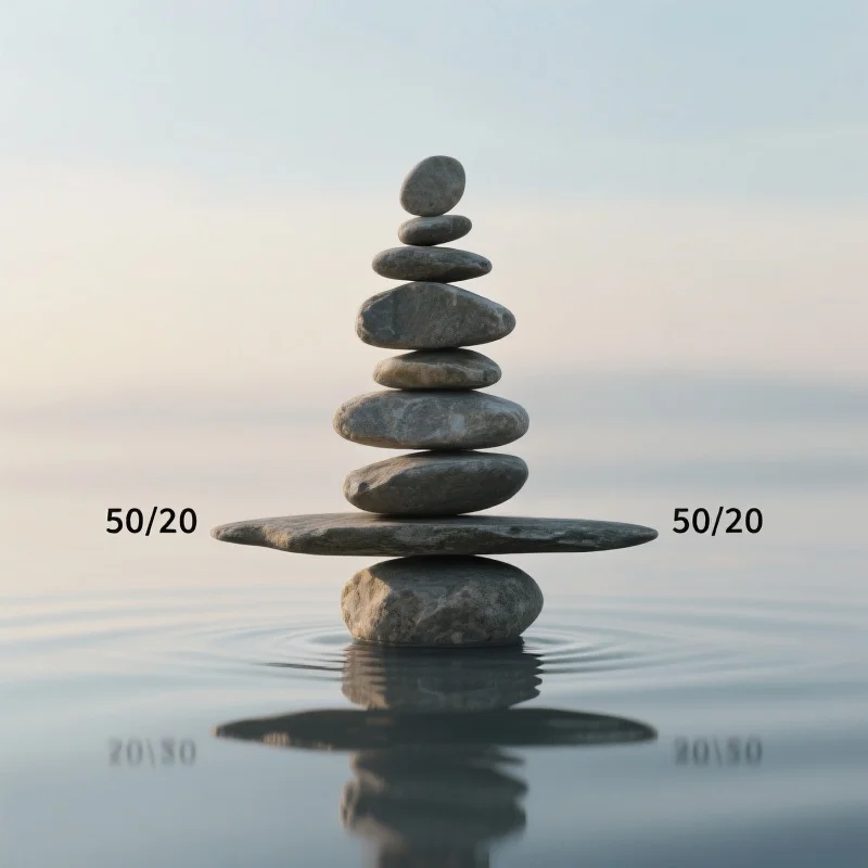平衡与概率的艺术化表达